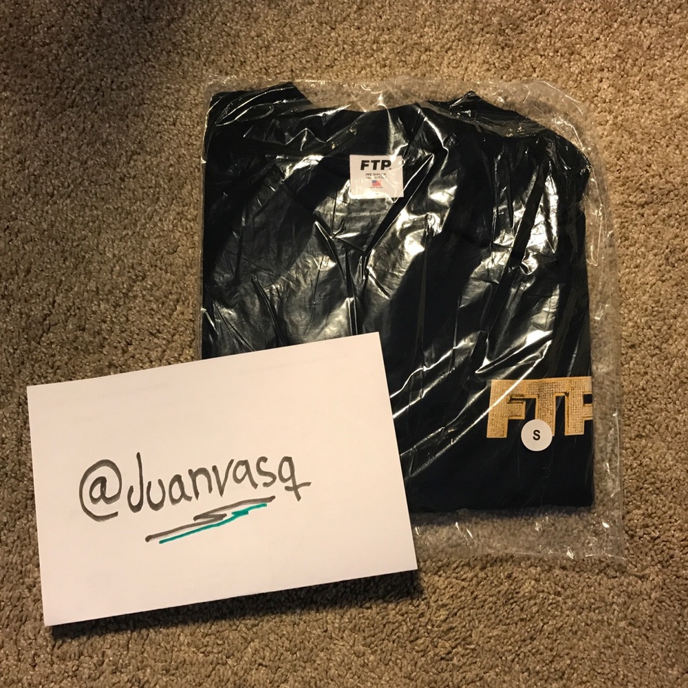 FTP Bling Logo Tee Navy